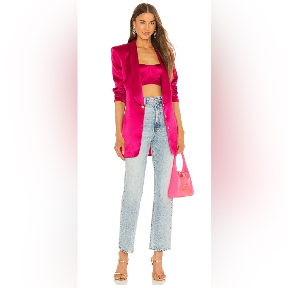 Bronx and Banco Capri Blazer in Fuchsia - Size XS /US 2 - NWOT